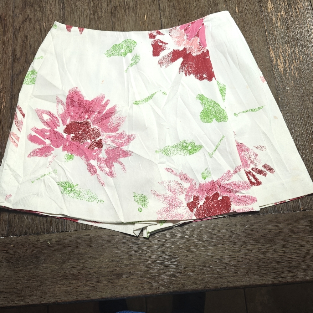 Jade Women's Floral Short Skirt Size 12